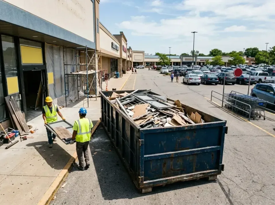 retail-store-renovation-debris-003 — frequently asked questions, Roll-off Dumpster Rentals in Cypress Lake, FL